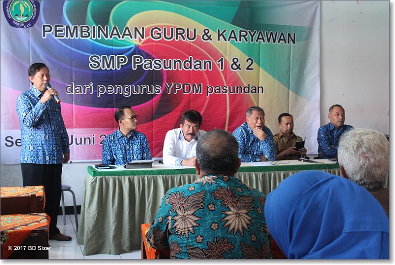 Pembinaan dari Yayasan