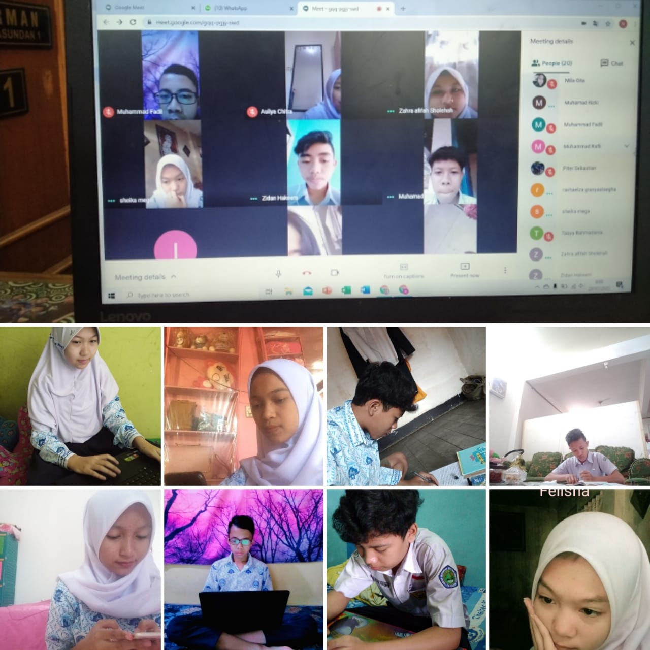 Kegiatan Belajar Dari Rumah (BDR) Tahun Pelajaran 2020-2021 Minggu ke-1