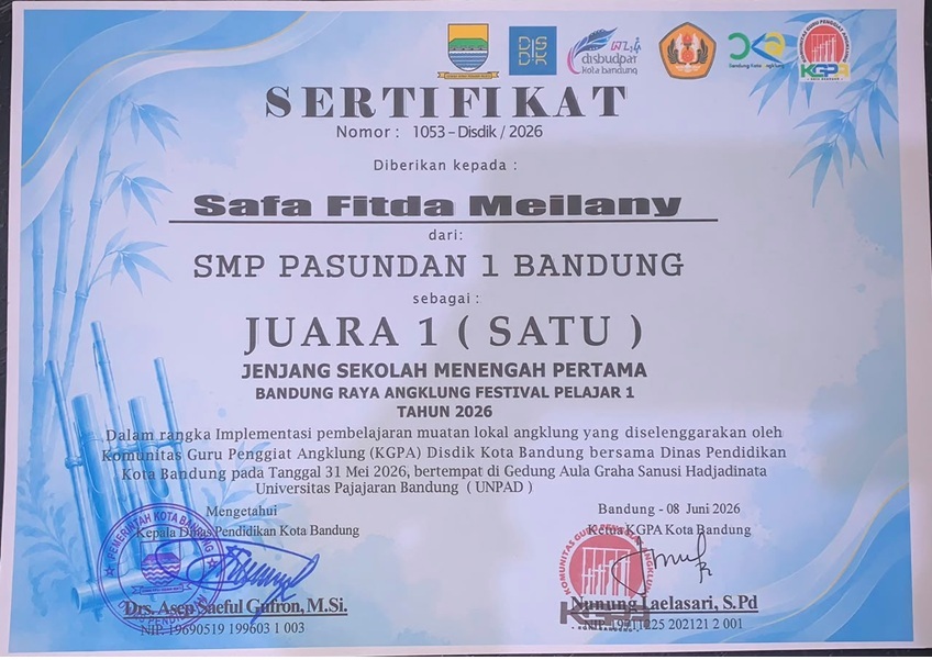 Lomba Angklung KGPA Disdik Kota Bandung